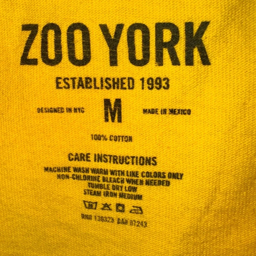 Zoo York Yellow Graphic Tee - Picture 2 of 3
